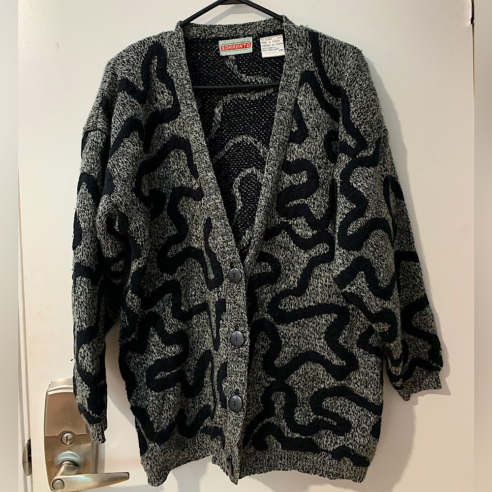 Vintage Sorrento Cardigan Size Medium